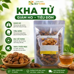 Quả Kha Tử Khô 1kg nguyên quả, kha tử ngậm ho, dùng nấu siro, hỗ trợ giảm đau họng khản tiếng Thảo Mộc Búp Xanh