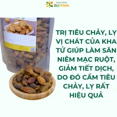 Quả Kha Tử Khô 1kg nguyên quả, kha tử ngậm ho, dùng nấu siro, hỗ trợ giảm đau họng khản tiếng Thảo Mộc Búp Xanh