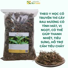 Trà Rau Mương Chữa Dạ Dày 1kg Thảo Mộc Búp Xanh hỗ trợ trào ngược dạ dày, khuẩn hp