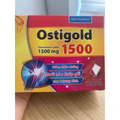 Ostigol 1500 Glucosamine Sulfate - Giúp Giảm đau Của Thoái Hoá Khớp Gối Nhẹ Và Trung Bình