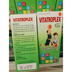 Vitatroplex - Giải pháp cho trẻ biếng ăn, chậm lớn - siêu bổ dưỡng