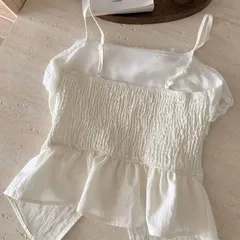 Set váy hai dây trơn màu viền ren trắng bèo đi biển nhẹ nhàng