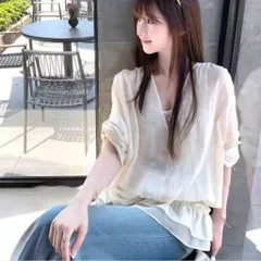 Áo sơ mi voan mỏng nhẹ đính khuy nhún bèo hông dáng rộng phong cách Hàn Quốc