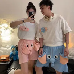Quần đùi thun hình con voi, con lợn có còi bóp kêu ra tiếng ở vòi bông thú vị