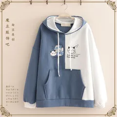 Áo thun hoodie hộp sữa hai màu chia nửa (xả hàng)
