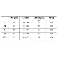 Quần thun suông ống rộng hai lớp giả dáng váy viền bèo lượn trắng