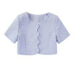 Set vest dạ đùi công sở, set bộ croptop