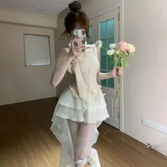 Áo hai dây hồng bèo đính nơ hoa ngọt ngào