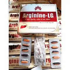 Arginine - LG bổ gan, mát gan, giải độc gan, tăng cường chức năng gan hộp 60 viên mil tui