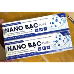 Kem dưỡng da tinh Gel Nano Bạc pluss ngừa rôm sảy, ngừa sẹo dịu da, ngừa sẹo, ngăn ngừa mụn, xóa thâm tt mil tui