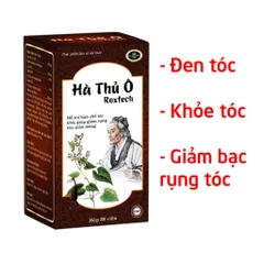 Hà thủ ô roxtech, biotin vitamin B5 giảm tóc bạc sớm, gãy rụng tóc giúp cho tóc chắc khỏe, làm đẹp da chốngg lãoo hóaa min