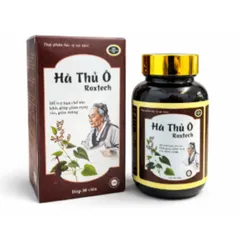 Hà thủ ô roxtech, biotin vitamin B5 giảm tóc bạc sớm, gãy rụng tóc giúp cho tóc chắc khỏe, làm đẹp da chốngg lãoo hóaa min