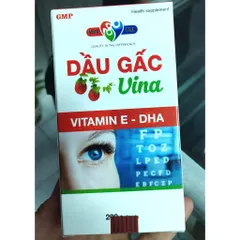 Thực phẩm Dầu Gấc Vina -Bổ sung dưỡng chất cần thiết cho mắt, tăng cường thị lực min tui