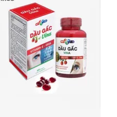 Thực phẩm Dầu Gấc Vina -Bổ sung dưỡng chất cần thiết cho mắt, tăng cường thị lực min tui