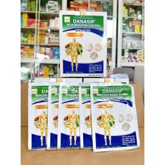 Dán thảo dược giảm đau Danasip bịch 4 miếng (mẫu mới)
