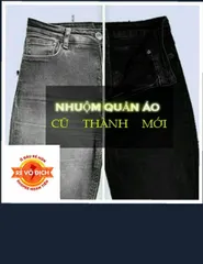 Thuốc Nhuộm Quần ÁO Xanh Đen