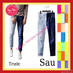 Thuốc Nhuộm Quần Áo Màu Xanh Quần Bò 1
