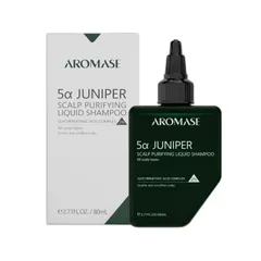 Dầu gội sạch sâu dạng lỏng AROMASE 5α Juniper Scalp Purifying Liquid Shampoo 80ml