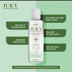 Dung dịch vệ sinh phụ nữ Juicy 100ml làm dịu và bảo vệ vùng kín - Tràm Trà