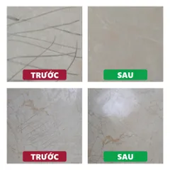 Tẩy Vết xước Gạch JIBAOJU, bột tẩy đa năng hộp 100g - Tẩy xước gạch men, bồn cầu, bồn tắm, vết trầy do chân chống