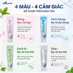 [MUA 1 TUÝP TẶNG 1 BÀN CHẢI] Kem Đánh Răng Muzome 120g Thương Hiệu Nhật Bản - Hỗ Trợ Giảm Ố Vàng, Khử Mùi Hôi Miệng