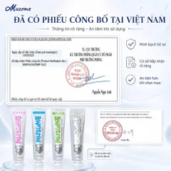 [MUA 1 TUÝP TẶNG 1 BÀN CHẢI] Kem Đánh Răng Muzome 120g Thương Hiệu Nhật Bản - Hỗ Trợ Giảm Ố Vàng, Khử Mùi Hôi Miệng