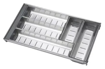 Khay chia thia dĩa Inox 304 không mở rộng Faster FS45-CTS