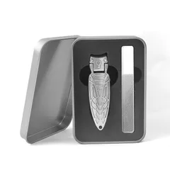 Bấm móng hình ve sầu màu xám titan chất liệu hợp kim corbon cao cấp
