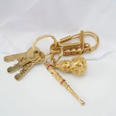Móc khoá thủ công sợi đồng 2 ly bền đẹp không bay màu nhiều mẫu