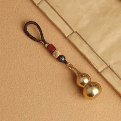 Móc khoá hồ lô phong thuỷ may mắn bình an trang trí chìa khoá xe máy , oto