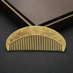 Lược đồng phong cách vintage hoa văn tinh xảo khủe tĩnh điện giúp tóc khoẻ , mượt không gẫy rối