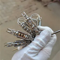 Móc khoá thủ công inox độc lạ 308 dày 2 ly sáng bóng bền đẹp