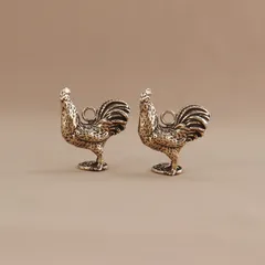 Móc khoá 12 con giáp dành cho tuổi gà thiết kế bằng đồng thau
