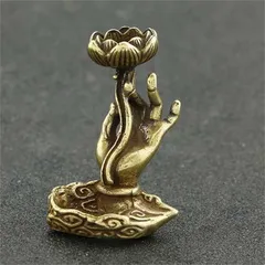 Thác khói mini đốt trầm hương thiết kế đồng thau cao cấp hoạ tiết sắc nét tinh xảo