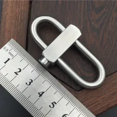 Móc khoá inox 304  cao cấp dày 8 ly cứng cáp