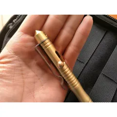 Bút ký edc chất liệu bằng đồng nguyên khối cực đẹp