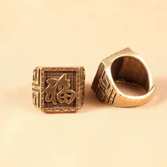 Nhẫn đồng thau thiết kế tinh xảo UNISEX đảm bảo tay nào cũng vừa