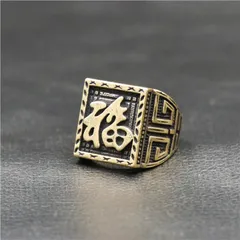 Nhẫn đồng thau thiết kế tinh xảo UNISEX đảm bảo tay nào cũng vừa
