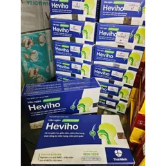 Viên Ngậm Heviho KHÔNG ĐƯỜNG - Hỗ Trợ Giảm Đau Rát Họng (Hộp 18 Viên)