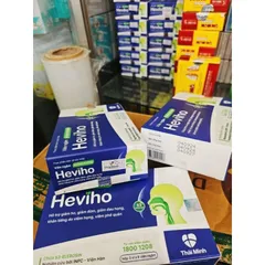Viên Ngậm Heviho KHÔNG ĐƯỜNG - Hỗ Trợ Giảm Đau Rát Họng (Hộp 18 Viên)