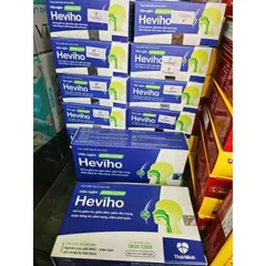 Viên Ngậm Heviho KHÔNG ĐƯỜNG - Hỗ Trợ Giảm Đau Rát Họng (Hộp 18 Viên)