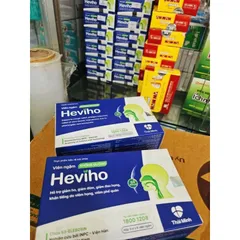 Viên Ngậm Heviho KHÔNG ĐƯỜNG - Hỗ Trợ Giảm Đau Rát Họng (Hộp 18 Viên)