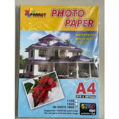 Giấy in ảnh A4 1 mặt bóng 135gsm (100 tờ/xấp) TV70