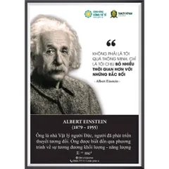 Bộ Tranh Dán Tường Câu Nói Vĩ Nhân - Khổ A4