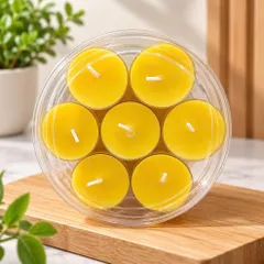 NẾN BƠ VIÊN CHÁY 5-6H , HỘP 14 VIÊN ,THƠM BƠ ,  KHÔNG KHÓI ĐEN
