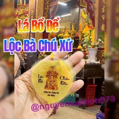 LOẠI 1 - Lá Bồ Đề Bà Chúa Xứ (Cầu làm ăn Tài Lộc) - Lá Thật Nguyên Bản