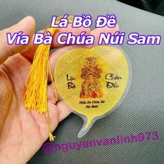 LOẠI 1 - Lá Bồ Đề Bà Chúa Xứ (Cầu làm ăn Tài Lộc) - Lá Thật Nguyên Bản