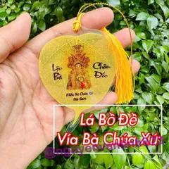 LOẠI 1 - Lá Bồ Đề Bà Chúa Xứ (Cầu làm ăn Tài Lộc) - Lá Thật Nguyên Bản