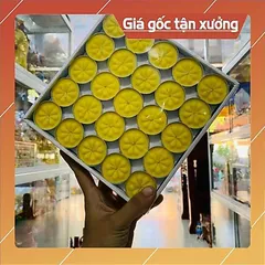 Nến Tealight 100 nến cháy được 2h 4h. có hoả tốc