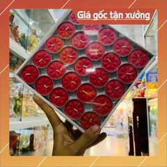 Nến Tealight 100 nến cháy được 2h 4h. có hoả tốc